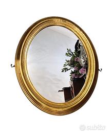 Specchio ovale inizi 900' misure 62 x 50 cm . Info