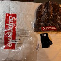Supreme New Era Box Logo Beanie RealTree