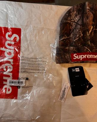 Supreme New Era Box Logo Beanie RealTree