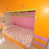 Cameretta "Moretti Compact" per ragazzi 5-15 anni