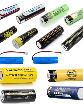 Batteria Ricaricabile 18650 da 3400mAh 7000mAh