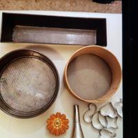 Stampi dolci e biscotti, setaccio farina