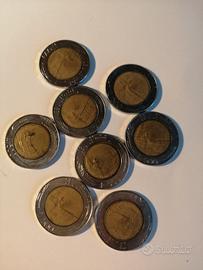 500 lire bimetalliche