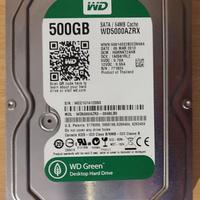 HD Sata Western Digital 500 Gb Green Label