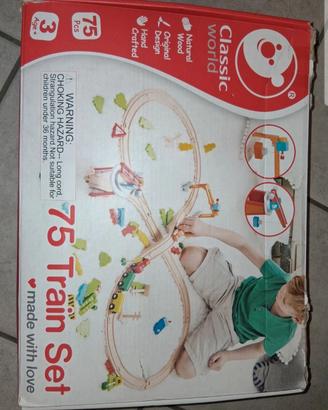 Trenino in legno classic world