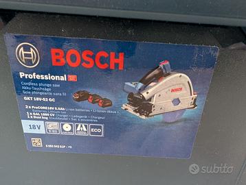 BOSCH Professional GKT 18V-52 GC - NUOVA L-BOXX