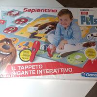 Gioco Sapientino tappeto gigante interattivo Pets
