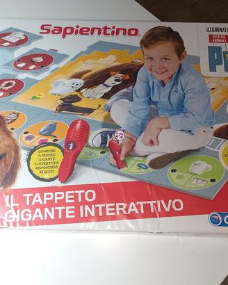 Gioco Sapientino tappeto gigante interattivo Pets