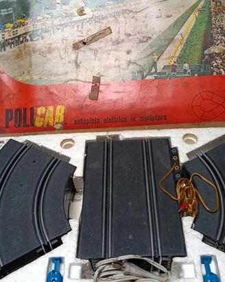 PISTA POLICAR + PISTA POLISTIL + ACCESSORI VARI