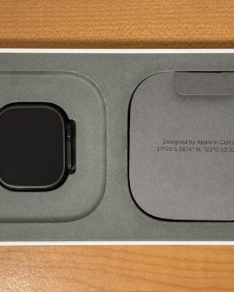 Apple Watch Ultra serie 3 nero + Trail Loop