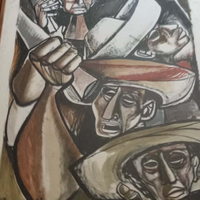 Lucio ranucci tecnica mista su carta