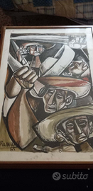 Lucio ranucci tecnica mista su carta