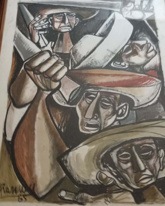 Lucio ranucci tecnica mista su carta