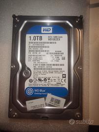Due hdd Western Digital WD10EZEX 1TB