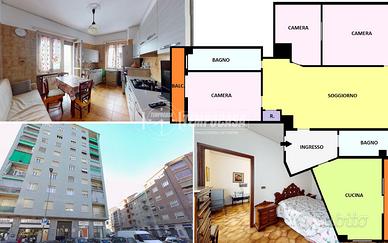 5 LOCALI LIBERO SUBITO CON ASCENSORE E BOX AUTO!