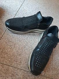Scarpe con zeppa Renato Balestra traforate n. 41