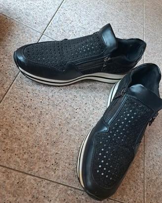 Scarpe con zeppa Renato Balestra traforate n. 41