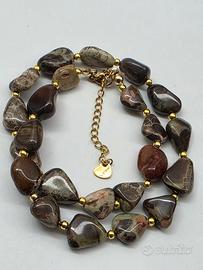 collana in pietra 