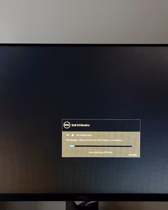 Monitor dell 24 pollici