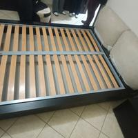 letto matrimoniale con rete 