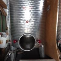 botte acciaio 750 litri