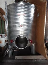 botte acciaio 750 litri