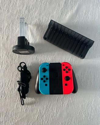Joycon nintendo switch originali + accessori vari