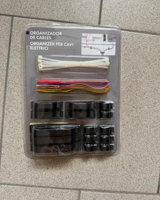 Kit Organizer Cavi Elettrici e Cable Management