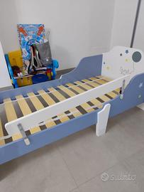 Lettino Bambini (+Materasso) 140x70 Sponde Homcom