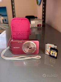Sony Dsc-W630 fotocamera digitale rosa Y2k 16.1 MP
