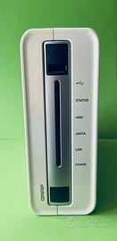 NAS QNAP TS-112 + HDD 3TB server cloud personale