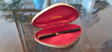 Penna stilografica Aurora Marco Polo nera