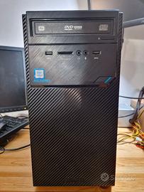 PC fisso desktop ASUS PRO cpu Intel i5 8GB RAM SSD