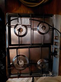 piano cottura 4 fuochi gas