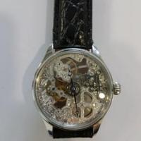 Orologio scheletrato cesellato meccanico