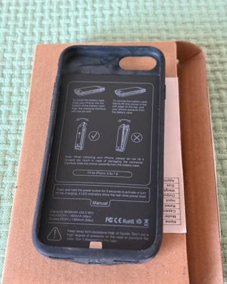 Custodia caricabatteria per iPhone 6s
