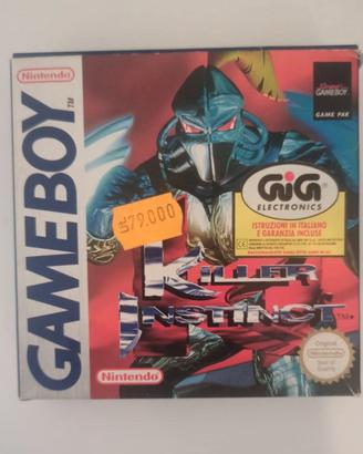 KILLER INSTINCT NINTENDO GAME BOY COMPLETO