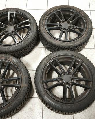 Set gomme + cerchi 17  invernali per BMW F20/F21