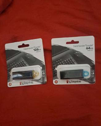 KINGSTON PENDRIVE DATATRAVELER EXODIA 64GB E 128GB