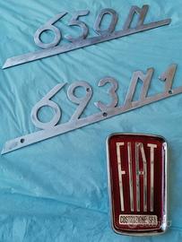 Scritte originali per camion d'epoca FIAT e IVECO