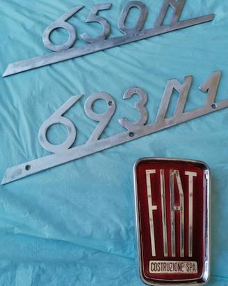 Scritte originali per camion d'epoca FIAT e IVECO