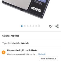 bilancino tascabile di precisione