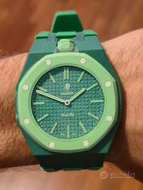 audemars Piguet x Swatch royal pop green eight