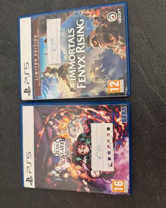 Giochi PS5, Demon Slayer e Immortal Fenyx