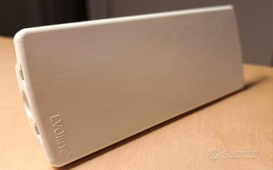 Schulte - Presa EVOline, extra piatta, col.bianco