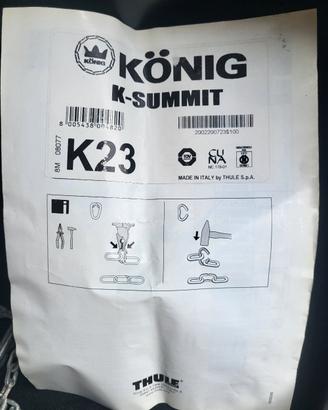 Catene da neve "ragno" KONING K-SUMMIT K K23