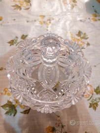 Porta Confetti Cristal D'arques vintage