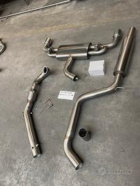 Golf GTI 7 7,5 8 8.5 scarico con valvole