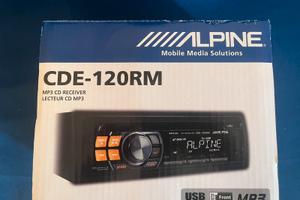 Alpine CDE-120RM – Autoradio MP3/CD Receiver