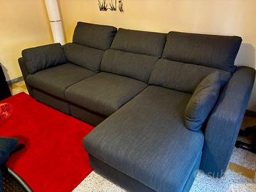 Divano letto con penisola Eskilstuna